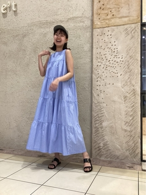 マレットメット　パシフィック裏毛マキシフードワンピース マレットメット伊都店 | 初夏の”映えるワンピース” | 特集詳細