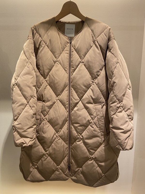 MOUSSY ブルゾンF/LEATHER A-2 ライトグレー