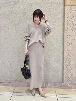 超美品　グレー アイボリー　ノーカラージャケット　マレットメット 超美品グレー アイボリーノーカラージャケットマレットメット