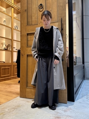 エアリーバックウーリーコート | マレットメット