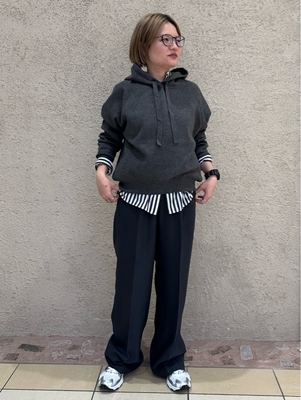 新品タグ付き　マレットメット　リブニット　カーキ　ジッパー　ブルゾンアウター 新品タグ付き マレットメット リブニット カーキ ジッパー ブルゾン